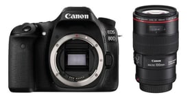 Canon EOS 80D + EF 100mm Makro 2.8L Kit appareil photo reflex EOS 80D + EF 100mm Makro 2.8L Kit appareil photo reflex Canon 785300126142 Photo no. 1
