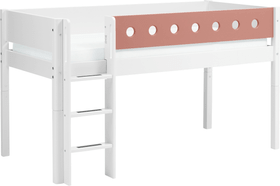 Flexa WHITE Lit mi-hauteur WHITE Lit mi-hauteur Flexa 404998700000 Dimensions L: 109.0 cm x P: 210.0 cm x H: 120.0 cm Couleur Rose Photo no. 1