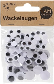 Yeux écarquillés ronds I lot de 3, 80 pcs. Yeux écarquillés Yeux écarquillés ronds I lot de 3, 80 pcs. Yeux écarquillés 668053200000 Photo no. 1