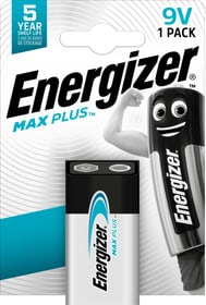 MaxPlus 9V 1 Stk. Batterie Energizer 704769800000 Bild Nr. 1