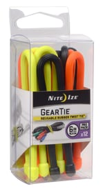 GearTie 6'' ProPack 3 couleurs Attache câbles Nite Ize 612129200000 Photo no. 1