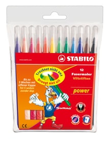 Stabilo Pennarello STABILO® power, 12 pennarelli Pennarello STABILO® power, 12 pennarelli Stabilo 665456800000 N. figura 1