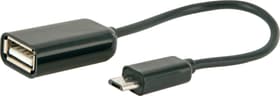 Adapter USB 2.0 schwarz USB-Adapter Schwaiger 613186600000 Bild Nr. 1