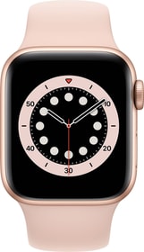 Apple Watch Series 6 GPS 40mm Gold Aluminium Pink Sand Sport Band Smartwatch Watch Series 6 GPS 40mm Gold Aluminium Pink Sand Sport Band Smartwatch Apple 785300155502 Bild Nr. 1