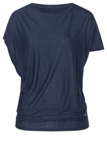 W Yoga Loose Tee Damen-Yoga-T-Shirt super.natural 468063700222 Grösse XS Farbe dunkelblau Bild-Nr. 1