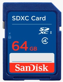 SDXC Class 4 64 GB Speicherkarte SanDisk 785300181258 Bild Nr. 1