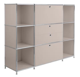 FLEXCUBE Buffet haut FLEXCUBE Buffet haut 401809400088 Dimensions L: 152.0 cm x P: 40.0 cm x H: 118.0 cm Couleur Gris taupe Photo no. 1