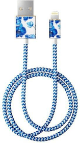 Kabel 1.0m, Lightning->USB  "Baby Blue Orchid" Kabel iDeal of Sweden 785300148081 Bild Nr. 1