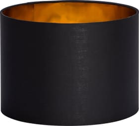 BLING Lampenschirm 420191302520 Grösse H: 18.0 cm x D: 25.0 cm Farbe Schwarz, Goldfarbig Bild Nr. 1