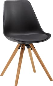 TOTTI Stuhl TOTTI Stuhl 402359400020 Grösse B: 48.0 cm x T: 53.0 cm x H: 85.0 cm Farbe Schwarz Bild Nr. 1