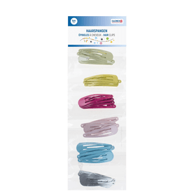 Kit fermacapelli 36pz assortiti, 6 colori Kit fermacapelli 36pz assortiti, 6 colori 608108600000 N. figura 1