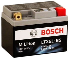 Li-ion LTX5L-BS 20Wh Motorradbatterie Bosch 620473300000 Bild Nr. 1
