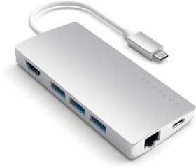 USB-C Aluminium Multiport Adapter V2 USB-Hub Satechi 785300142355 Bild Nr. 1