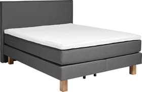 HASENA PRONTO Boxspringbett PRONTO Boxspringbett HASENA 403566700000 Grösse B: 140.0 cm x T: 200.0 cm Farbe Anthrazit Bild Nr. 1