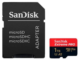 Extreme Pro 200MB/s microSDXC 1TB microSDXC + SD-Adapter SanDisk 785300168877 Bild Nr. 1