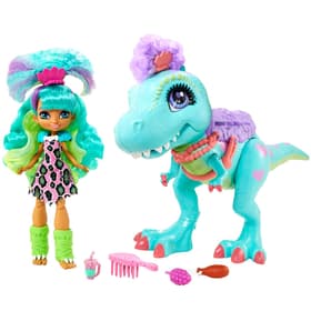 Mattel Cave Club GTL69 Emberly and T-Rex Set Set di bambole Cave Club GTL69 Emberly and T-Rex Set Set di bambole Mattel 747953000000 N. figura 1