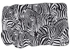Kleine Wolke Serviette éponge Zebra noir-blanc 50x100cm Serviette éponge Zebra noir-blanc 50x100cm Kleine Wolke 674141300000 Photo no. 1