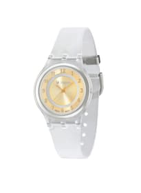 SLIM gold/transparent Armbanduhr M Watch 76071560000014 Bild Nr. 1