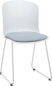 BRERA Chaise BRERA Chaise 402396700000 Dimensions L: 45.5 cm x P: 54.0 cm x H: 80.5 cm Couleur Bleu clair Photo no. 1