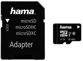 32GB Class 10 UHS-I 80MB / s + Adapter / Mobile Scheda di memoria Hama 785300172193 N. figura 1