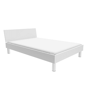 HASENA TOPLINE Lit TOPLINE Lit HASENA 403559400000 Dimensions L: 140.0 cm x P: 200.0 cm Couleur Blanc Photo no. 1