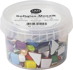 Softglas-Mosaik Bunt Mix, 10-25 mm Softglas 668055800000 Bild Nr. 1