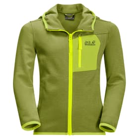 Active Giacca in pile Jack Wolfskin 466305815268 Taglie 152 Colore verde muschio N. figura 1