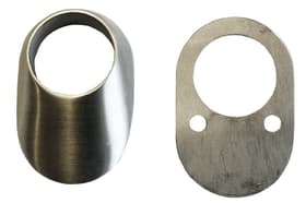 Alpertec 12 mm, oval Schutzrosette 12 mm, oval Schutzrosette Alpertec 614074700000 Bild Nr. 1