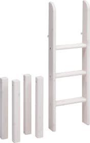 Flexa CLASSIC Gerade Leiter Halbhochbett CLASSIC Gerade Leiter Halbhochbett Flexa 404854200000 Grösse B: 41.0 cm x T: 11.0 cm x H: 120.0 cm Farbe White Wash Bild Nr. 1