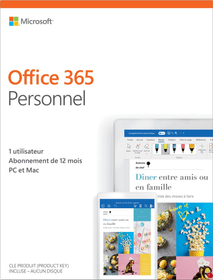 Office 365 Personnel 2019 PC/Mac (F) Physique (Box) Office 365 Personnel 2019 PC/Mac (F) Physique (Box) 785300139308 Photo no. 1
