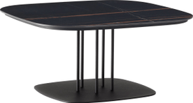 ROY Tavolino da salotto 402155900000 Dimensioni L: 70.0 cm x P: 70.0 cm x A: 34.2 cm Colore Nero / Bronzo N. figura 1