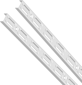 ELEMENTSYSTEM Guida a parete, 2 file bianca 1000 mm 2x Guida a parete, 2 file bianca 1000 mm 2x ELEMENTSYSTEM 603440900000 N. figura 1
