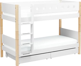 Flexa WHITE Etagenbett WHITE Etagenbett Flexa 404750300000 Grösse B: 109.0 cm x T: 210.0 cm x H: 154.0 cm Farbe Birke Bild Nr. 1