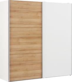 MARRON Armoire à portes coulissantes MARRON Armoire à portes coulissantes 402898600000 Dimensions L: 200.0 cm x P: 68.0 cm x H: 216.0 cm Couleur Blanc Photo no. 1