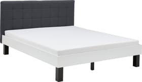 CARA Letto CARA Letto 404591600000 Dimensioni L: 120.0 cm x P: 200.0 cm Colore Antracite / Bianco N. figura 1