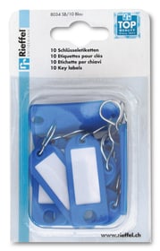 Rieffel Etiketten 10 Stk. Schlüsselanhänger Etiketten 10 Stk. Schlüsselanhänger Rieffel 605603900000 Bild Nr. 1