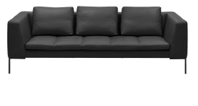 BADER Canapé 3 places BADER Canapé 3 places 405686130320 Dimensions L: 238.0 cm x P: 105.0 cm x H: 80.0 cm Couleur Noir Photo no. 1