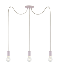TON Sospensione TON Sospensione 380107000000 Dimensioni L: 15.0 cm x P: 15.0 cm x A: 200.0 cm Colore Rosa N. figura 1