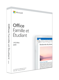 Office Famille et Étudiant 2019 PC/Mac (F) Physique (Box) Office Famille et Étudiant 2019 PC/Mac (F) Physique (Box) 785300139301 Photo no. 1