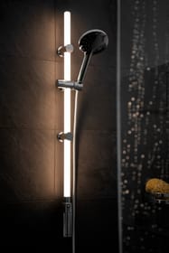WENKO LED 94 cm blanc chaud Barre de douche coulissante LED 94 cm blanc chaud Barre de douche coulissante WENKO 674900400000 Photo no. 1