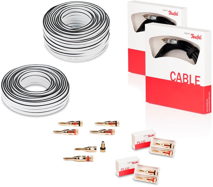 Teufel 5.2 "PERFORMANCE" Heimkino Kabel-Set Audio Kabel 5.2 "PERFORMANCE" Heimkino Kabel-Set Audio Kabel Teufel 785300138182 Bild Nr. 1