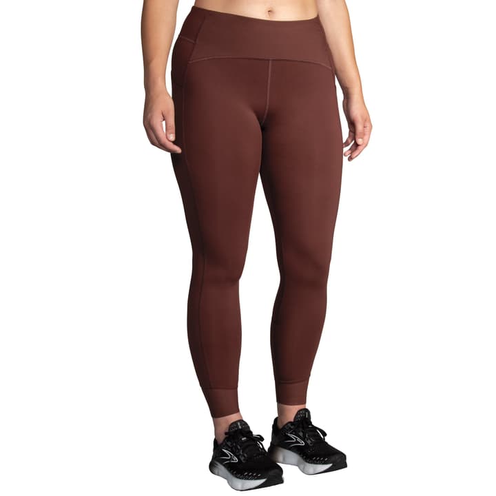Image of Brooks W Momentum Thermal Tight Laufhose bordeaux bei Migros SportXX