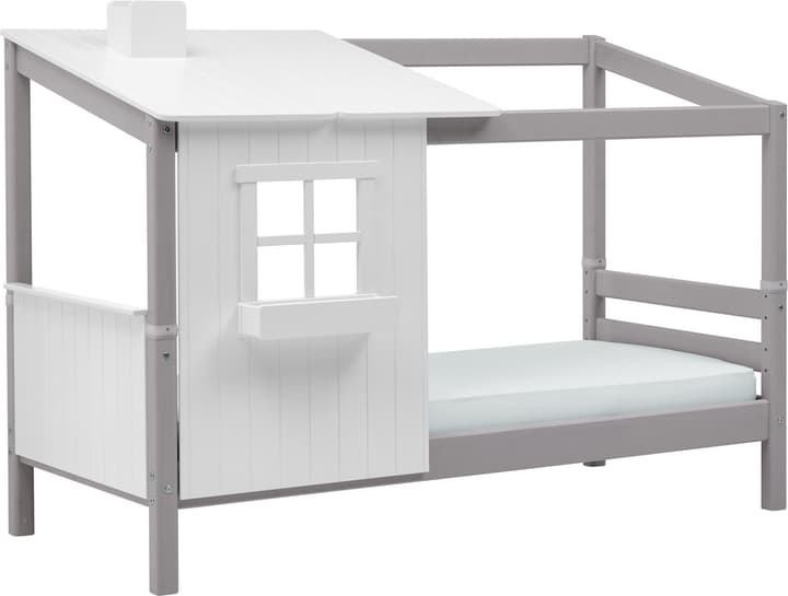 Flexa TREE HOUSE Halbes Baumhaus inkl. Einzelbett TREE HOUSE Halbes Baumhaus inkl. Einzelbett Flexa 404995600000 Farbe Grau Grösse B: 112.0 cm x T: 210.0 cm x H: 154.0 cm Bild Nr. 1