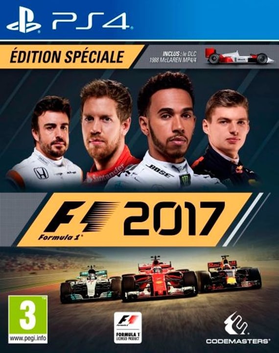 PS4 - F1 2017 Special Edition PS4 - F1 2017 Special Edition 785300122630 Photo no. 1