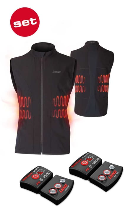 Image of Lenz Lithium Pack rcB 1800 inkl. Heat Vest 1.0 Men Heizakku inklusive Weste schwarz bei Migros SportXX
