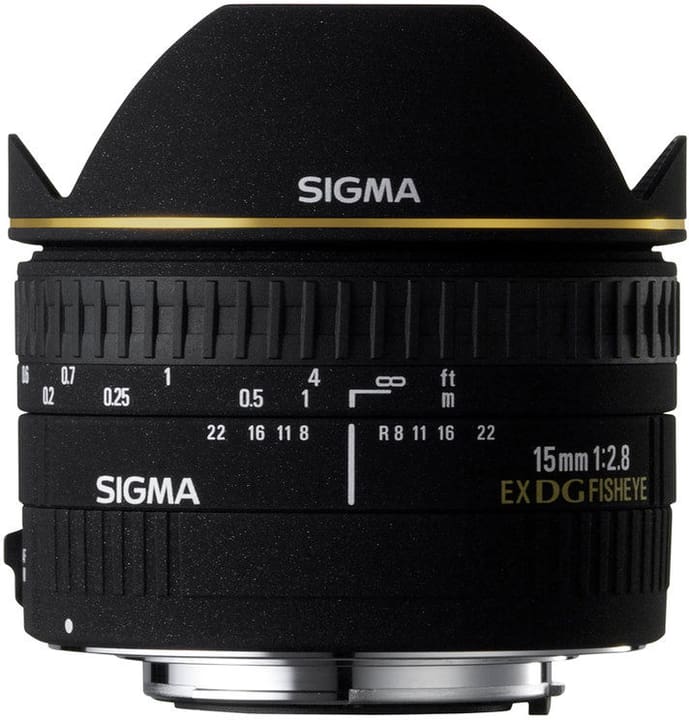 Sigma 15mm/2.8 EX DG Diagonal Fisheye Nikon Obiettivo 15mm/2.8 EX DG Diagonal Fisheye Nikon Obiettivo Sigma 785300134970 N. figura 1
