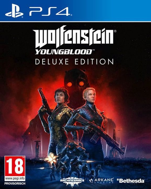 PS4 - Wolfenstein: Youngblood Deluxe Edition D Box PS4 - Wolfenstein: Youngblood Deluxe Edition D Box 785300145208 Photo no. 1