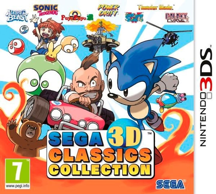 3DS - Sega 3D Classics Collection Box 3DS - Sega 3D Classics Collection Box 785300121943 Bild Nr. 1
