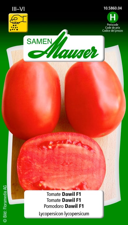 Image of Samen Mauser Tomate Dawil F1 Gemüsesamen