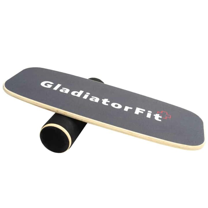 Image of GladiatorFit Balance Board Balancebrett aus Holz mit Rolle Balance Board